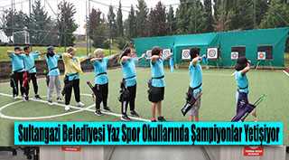 Sultangazi Belediyesi Yaz Spor Okullarında Şampiyonlar Yetişiyor