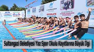 Sultangazi Belediyesi Yaz Spor Okulu Kayıtlarına Büyük İlgi 