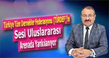 Türkiye Tüm Dernekler Federasyonu (TÜRDEF)'in Sesi Uluslararası Arenada Yankılanıyor 