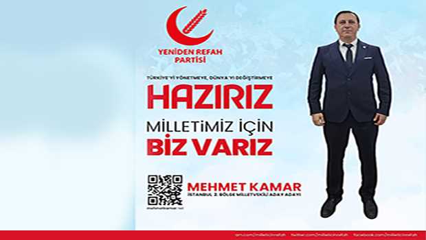 Mehmet Kamar, Milletvekili Aday Adayı oldu