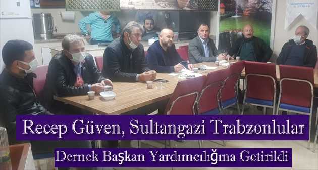Recep Güven, Sultangazi Trabzonlular Dernek Başkan Yardımcılığına Getirildi 