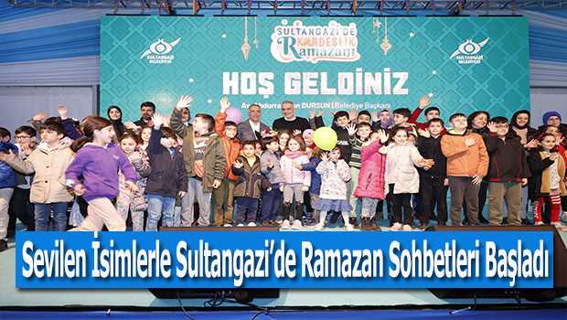 Sevilen İsimlerle Sultangazi'de Ramazan Sohbetleri Başladı 