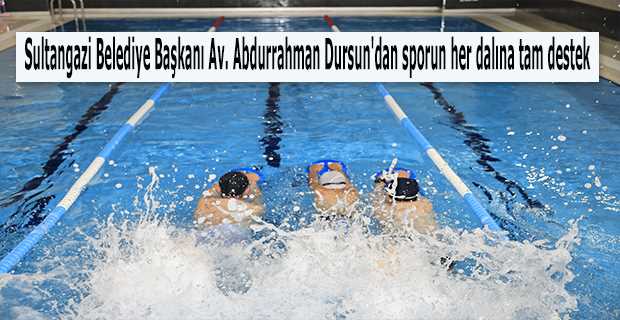 Sultangazi Belediye Başkanı Av. Abdurrahman Dursun'dan sporun her dalına tam destek