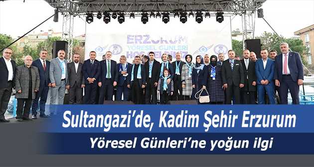 Sultangazi'de, Kadim Şehir Erzurum Yöresel Günleri'ne yoğun ilgi 