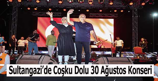 Sultangazi'de Coşku Dolu 30 Ağustos Konseri  