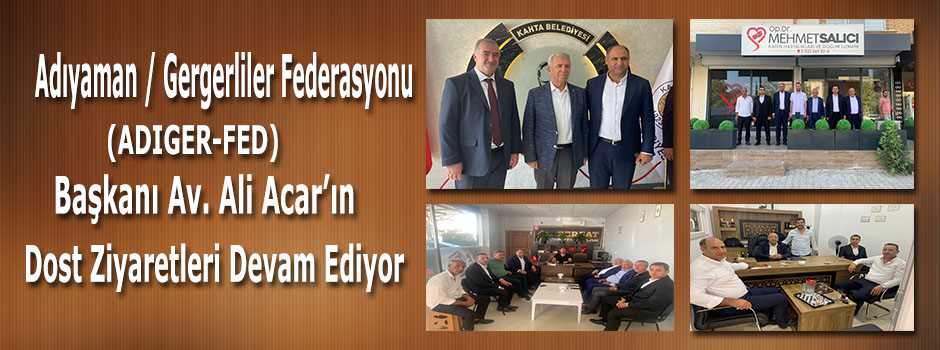 Adıyaman / Gergerliler Federasyonu (ADIGER-FE…