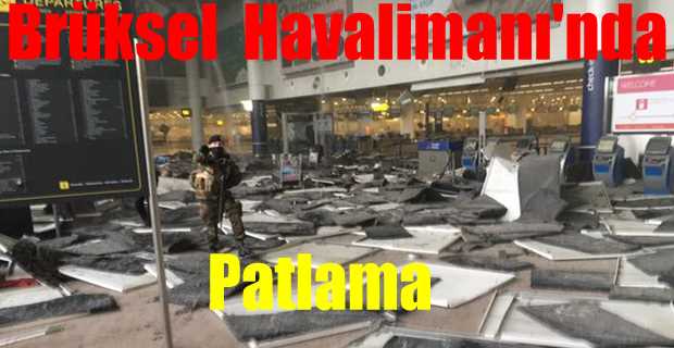 Brüksel  Havalimanı'nda Patlama