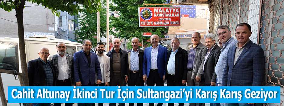 Cahit Altunay İkinci Tur İçin Sultangazi'yi K…