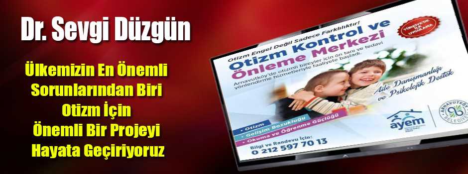 Dr. Sevgi Düzgün, Ülkemizin En Önemli Sorunla…