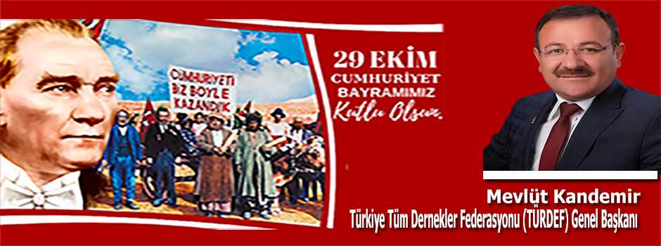 Mevlüt Kandemir'in Cumhuriyet Bayramı Kutlama Mesa…
