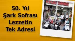 50. Yıl Şark Sofrası Lezzetin Tek Adresi 