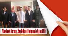 Abdulbaki Durmuş, Baş Hekimi Makamında Ziyaret Etti 