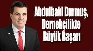 Abdulbaki Durmuş, Dernekçilikte Büyük Başarı