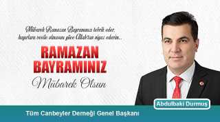 Abdulbaki Durmuş'tan Ramazan Bayramı Kutlama Mesajı