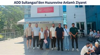  ADD Sultangazi’den Huzurevine Anlamlı Ziyaret