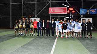 ADIGER-FED FUTBOL TURNUVASINDA HEYECAN BAŞLADI