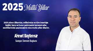 Ahmet Baytemur'dan Yeni Yıl Mesajı