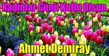 Ahmet Demiray'dan Dünya Kadınlar Günü Mesajı