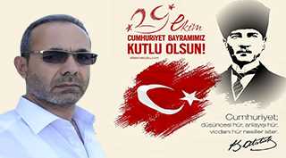 Ahmet Taşan'dan 29 Ekim Cumhuriyet Bayramı Kutlama Mesajı