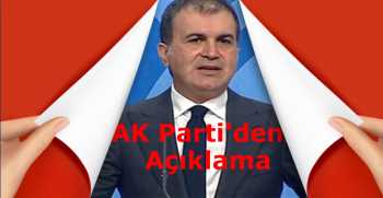 AK Parti'den açıklama