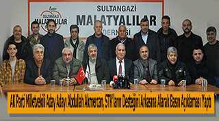 AK Parti Milletvekili Aday Adayı Abdullah Akmercan, STK'ların Desteğini Arkasına Alarak Basın Açıklaması Yaptı 