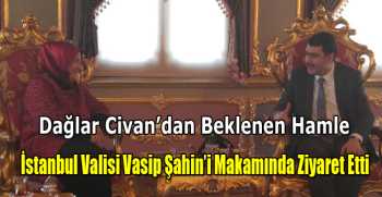 AK Parti Sultangazi İstanbul Valisi Şahin’i Makamında Ziyaret Etti