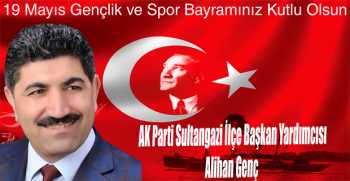 Alihan Genç’ten 19 Mayıs Gençlik ve Spor Bayramı Mesajı 