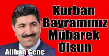 Alihan Genç’ten bayram mesajı