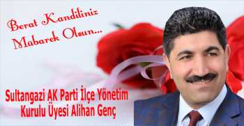 Alihan Genç’ten Berat Kandili Mesajı