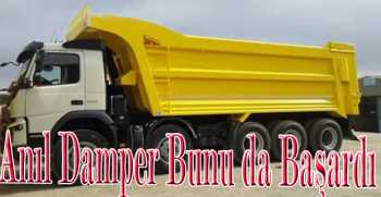 Anıl Damper Bunu da başardı 
