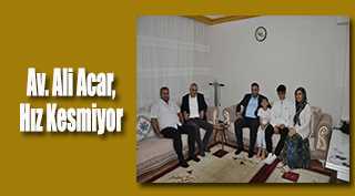 Av. Ali Acar, Hız Kesmiyor