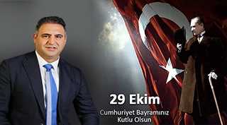 Av. Ali Acar'dan 29 Ekim Cumhuriyet Bayramı Kutlama Mesajı