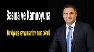  Av. Ali Acar'dan Basına ve kamuoyuna 