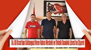 Av. Ali Acar'dan Sultangazi Nene Hatun Mesleki ve Teknik Anadolu Lisesi'ne Ziyaret