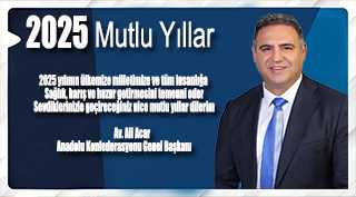 Av. Ali Acar'dan Yeni Yıl Mesajı