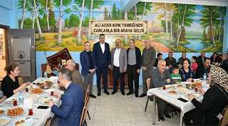 Av Ali Acar Kırk Yemeğinde Canlarla Bir Araya Geldi