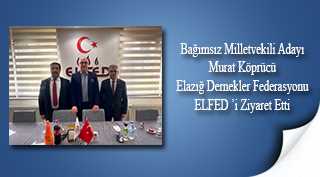 Bağımsız Milletvekili Adayı Murat Köprücü ELFED'i Ziyaret Etti 