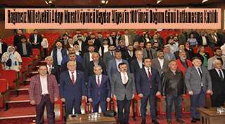 Bağımsız Milletvekili Adayı Murat Köprücü Haydar Aliyev'in 100'üncü Doğum Günü Kutlamasına Katıldı 