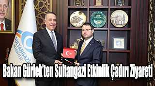Bakan Gürlek’ten Sultangazi Etkinlik Çadırı Ziyareti