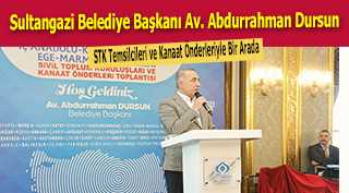 Başkan Dursun STK Temsilcileri ve Kanaat Önderleriyle Bir Arada