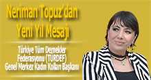 Başkan Neriman Topuz'dan Yeni Yıl Mesajı 