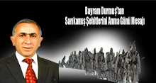 Bayram Durmuş'tan Sarıkamış Şehitlerini Anma Günü Mesajı