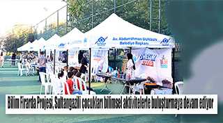 Bilim Firarda Projesi, Sultangazili çocukları bilimsel aktivitelerle buluşturmaya devam ediyor 