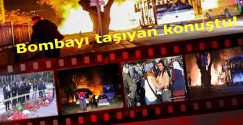 Bombayı taşıyan konuştu!