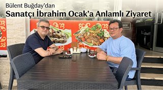  Bülent Buğday’dan Sanatçı İbrahim Ocak’a Anlamlı Ziyaret