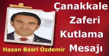 Çanakkale Zaferi Kutlama Mesajı