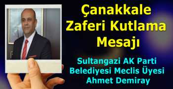 Çanakkale Zaferi Kutlama Mesajı