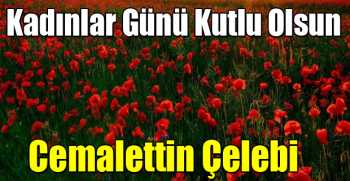 Cemalettin Çelebi'den Dünya Kadınlar Günü Mesajı