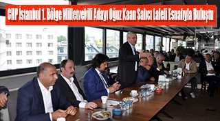 CHP İstanbul 1. Bölge Milletvekili Adayı Oğuz Kaan Salıcı Laleli Esnafıyla Buluştu 