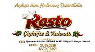  Çiğköfte, Kahvaltı ve Canlı Müzik Bir Arada: Rasto Açılıyor!